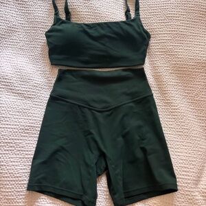 Dark Green Women's Vitality Activewear Set